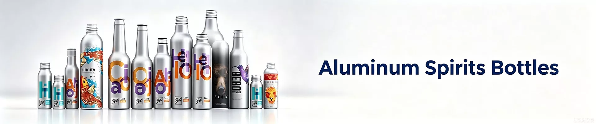 Алуминиеви бутилки за спиртни напитки